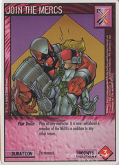 Join The Mercs [White Border]